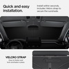 image:imageSpigen ZeroGap Windshield Sunshade for All Tesla Model Y amp 3  Maximum UV amp Heat Protection Dual Layer with Pocket  Car Accessories for Model Y Juniper Model YL Model 3 HighlandToyota RAV4