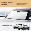 image:imageSpigen ZeroGap Windshield Sunshade for All Tesla Model Y amp 3  Maximum UV amp Heat Protection Dual Layer with Pocket  Car Accessories for Model Y Juniper Model YL Model 3 HighlandRivian R1SR1T