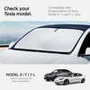image:imageSpigen ZeroGap Windshield Sunshade for All Tesla Model Y amp 3  Maximum UV amp Heat Protection Dual Layer with Pocket  Car Accessories for Model Y Juniper Model YL Model 3 HighlandModel 3Y
