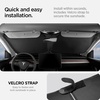 image:imageSpigen ZeroGap Windshield Sunshade for All Tesla Model Y amp 3  Maximum UV amp Heat Protection Dual Layer with Pocket  Car Accessories for Model Y Juniper Model YL Model 3 HighlandModel 3Y