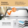 image:imageSpigen ZeroGap Windshield Sunshade for All Tesla Model Y amp 3  Maximum UV amp Heat Protection Dual Layer with Pocket  Car Accessories for Model Y Juniper Model YL Model 3 HighlandRivian R1SR1T