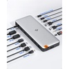 image:imageSpigen ArcDock Pro 14 in 1 8K Thunderbolt 4 Docking Station Triple Dual Monitor Hub 4K HDMI DP Dock USB4 96W MicroSD 40 Ethernet for MacBook ProM3M2Air WindowsUSB C Cable Adaptor Included