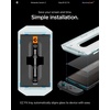 image:imageSpigen GlasTR EZ FIT Screen Protector for Nintendo Switch 2 2 Pack  AluminaCore Aluminum Enhanced 10H Tempered Glass Auto Align Tray 100 clarity Original touch Dockfriendly 79inch79inch Nintendo Switch 2
