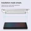 image:imageSpigen GlasTR EZ FIT Screen Protector for Nintendo Switch 2 2 Pack  AluminaCore Aluminum Enhanced 10H Tempered Glass Auto Align Tray 100 clarity Original touch Dockfriendly 79inch7inch Nintendo Switch OLED