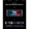 image:imageSpigen GlasTR EZ FIT Screen Protector for Nintendo Switch 2 2 Pack  AluminaCore Aluminum Enhanced 10H Tempered Glass Auto Align Tray 100 clarity Original touch Dockfriendly 79inch79inch Nintendo Switch 2