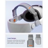 image:imageSpigen Head Strap Designed for Apple Vision Pro M2M5 Chip 20242025  Adjustable Padded Head Strap Comfortable Support  Charcoal GrayCharcoal Gray