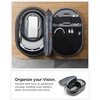 image:imageSpigen Klasden Pouch for Apple Vision Pro Case M2M5 Chip 20242025  Premium Full Protection Travel Case EVA Shell Soft Cushion Built In Magnetic Storage Charcoal GrayCharcoal Gray