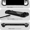 image:imageSpigen Rugged Armor Designed for Nintendo Switch OLED Case 2021  Model 7 Inch TPU Ergonomic Grip Full Protection Included Carrying Strap  Matte Black