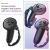 image:imageSpigen Silicone Fit Controller Grip for Meta Quest 3  3S  3S Xbox Edition  NonSlip Adjustable Controller Strap with Battery Opening for Meta Quest 3  3S Series 202520242023 BlackBlack
