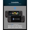 image:imageSpigen Thin Fit Pro for Steam Deck LCD 2022 Steam Deck OLED 2023  Dual Layer Protection PC  TPU Included Kickstand ShockAbsorption AntiScratch Cover  Black