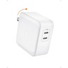 image:imageSpigen 70W Dual USBC Wall Charger GaN II  Fast Charging 60W Single Port PD for MacBook ProAir iPad Dell XPS iPhone  White70W White