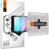 image:imageSpigen GlasTR EZ FIT Screen Protector for Nintendo Switch 2 2 Pack  AluminaCore Aluminum Enhanced 10H Tempered Glass Auto Align Tray 100 clarity Original touch Dockfriendly 79inch7inch Nintendo Switch OLED