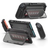 image:imageSpigen Snap Switch for Nintendo Swsitch 2 Case 2025  Detachable Magnetic Game Card Storage AnyAngle Kickstand Detachable JoyCon PCTPU Dual Layer Ergonomic Grip