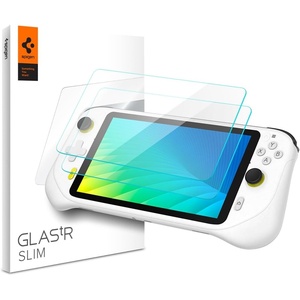 image:imageSpigen GlasTR SLIM Screen Protector Tempered Glass for G Cloud 2 Pack  9H Tempered Glass Scratch Resistant 100 Optical Clarity Original touch 7 WingFilm Alignment 2Pack