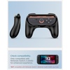 image:imageSpigen JoyCon Grip Designed for Nintendo Switch 2 2025  NS100 Controller Cover for Mario Kart World  8 Deluxe  Black 2 PackNS100 JoyCon Grip