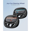 image:imageSpigen JoyCon Grip Designed for Nintendo Switch 2 2025  NS100 Controller Cover for Mario Kart World  8 Deluxe  Black 2 PackNS101 JoyCon Wheel