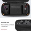 image:imageSpigen Rugged Armor Pro Hard Shell Carrying Case  ROG Xbox Ally X Nintendo Switch 2 MSI Claw 7 AI ASUS ROG Ally Accessory Pockets Charger Storage  BlackBlack