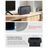 image:imageSpigen Ultra Hybrid Designed for Nintendo Switch 2 Case 2025  Dock Compatible Detachable JoyCon Dual Layer Drop Protection Ergonomic Grip  Frost Black