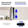 image:imageSpigen Wall Mount for PlayStation 5 Pro and Slim Console Easy and Secure Installation and Mounting PS5 ProSlim Stand and Accessories Compatible with Disc Drive