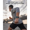 image:imageSpigen Athlex Air for Samsung Galaxy Watch Ultra 21 Band 202620252024  Lightweight Soft Nylon Fabric Adjustable Men Women Hook and Loop Sport Replacement Strap  Active Black Gray