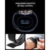 image:imageSpigen Athlex Air for Samsung Galaxy Watch Ultra 21 Band 202620252024  Lightweight Soft Nylon Fabric Adjustable Men Women Hook and Loop Sport Replacement Strap  Active Black Gray