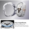 image:imageSpigen Bezel Tune Pro for Samsung Galaxy Watch Ultra 47mm Case 20252024  Bezel Ring Protector Cover  SilverSilver