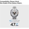 image:imageSpigen Bezel Tune Pro for Samsung Galaxy Watch Ultra 47mm Case 20252024  Bezel Ring Protector Cover  SilverSilver