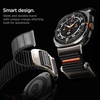 image:imageSpigen DuraPro Flex for Galaxy Watch Ultra 21 Band 202620252024  Lightweight Soft Nylon Fabric Breathable Adjustable Solo Loop Men Women Hook and Loop Sport StrapBlack