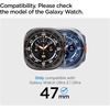 image:imageSpigen DuraPro Flex for Galaxy Watch Ultra 21 Band 202620252024  Lightweight Soft Nylon Fabric Breathable Adjustable Solo Loop Men Women Hook and Loop Sport StrapBlack