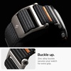 image:imageSpigen DuraPro Flex for Galaxy Watch Ultra 21 Band 202620252024  Lightweight Soft Nylon Fabric Breathable Adjustable Solo Loop Men Women Hook and Loop Sport StrapBlack