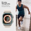 image:imageSpigen GlasTR EZ FIT Screen Protector for Apple Watch Ultra 321 49mm  9H Hardness Tempered Glass Easy Installation Kit CaseFriendly Crystal Clear Touch Responsive Oleophobic Coating