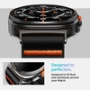 image:imageSpigen Lite Fit for Samsung Galaxy Watch Ultra 21 Band 202620252024  Lightweight Soft Nylon Fabric Breathable Stretchy Adjustable Solo Loop Men Women Sport StrapBlack