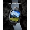 image:imageSpigen Rugged Armor for Apple Watch Series 1110 46mm Case  Durable Protective TPU Shock Proof Scratch Resistant Cover  Matte BlackDark Gray