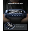 image:imageSpigen Rugged Armor for Apple Watch Series 1110 46mm Case  Durable Protective TPU Shock Proof Scratch Resistant Cover  Matte BlackNavy Blue