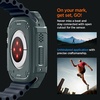 image:imageSpigen Rugged Armor for Apple Watch Ultra 321 49mm Case  Durable Protective TPU Shock Proof Scratch Resistant Cover  WhiteAbyss Green