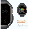image:imageSpigen Rugged Armor for Apple Watch Ultra 321 49mm Case  Durable Protective TPU Shock Proof Scratch Resistant Cover  WhiteBlack