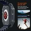 image:imageSpigen Rugged Armor for Apple Watch Ultra 321 49mm Case  Durable Protective TPU Shock Proof Scratch Resistant Cover  WhiteDark Gray