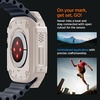 image:imageSpigen Rugged Armor for Apple Watch Ultra 321 49mm Case  Durable Protective TPU Shock Proof Scratch Resistant Cover  WhiteDune Beige