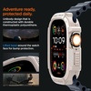 image:imageSpigen Rugged Armor for Apple Watch Ultra 321 49mm Case  Durable Protective TPU Shock Proof Scratch Resistant Cover  WhiteDune Beige