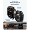 image:imageSpigen Rugged Armor for Apple Watch Ultra 321 49mm Case  Durable Protective TPU Shock Proof Scratch Resistant Cover  WhiteMatte Black with Screen Protector