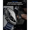 image:imageSpigen Rugged Armor for Apple Watch Ultra 321 49mm Case  Durable Protective TPU Shock Proof Scratch Resistant Cover  WhiteMatte Black with Screen Protector