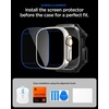 image:imageSpigen Rugged Armor for Apple Watch Ultra 321 49mm Case  Durable Protective TPU Shock Proof Scratch Resistant Cover  WhiteMatte Black with Screen Protector