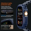 image:imageSpigen Rugged Armor for Apple Watch Ultra 321 49mm Case  Durable Protective TPU Shock Proof Scratch Resistant Cover  WhiteNavy Blue