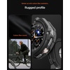 image:imageSpigen Rugged Armor for Samsung Galaxy Watch 98 44mm Case 20262025  Durable Protective Flexible Scratch Resistant Shock Proof TPU Cover  Matte BlackGalaxy Watch 8 Classic 46mm