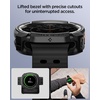 image:imageSpigen Rugged Armor for Samsung Galaxy Watch Ultra 2 Case 2026  Durable Protective Flexible Scratch Resistant Shock Proof TPU Cover  Matte Black