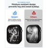 image:imageSpigen Thin Fit for Apple Watch Series 1110 46mm Case  Slim Lightweight Protective Scratch Resistant PC Cover  Crystal ClearBlack with Waterproof Screen
