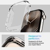 image:imageSpigen Thin Fit for Apple Watch Series 1110 46mm Case  Slim Lightweight Protective Scratch Resistant PC Cover  Crystal ClearCrystal Clear