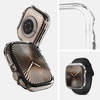 image:imageSpigen Thin Fit for Apple Watch Series 1110 46mm Case  Slim Lightweight Protective Scratch Resistant PC Cover  Crystal ClearCrystal Clear
