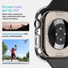 image:imageSpigen Thin Fit for Apple Watch Series 1110 46mm Case  Slim Lightweight Protective Scratch Resistant PC Cover  Crystal ClearCrystal Clear