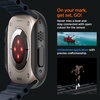 image:imageSpigen Thin Fit for Apple Watch Ultra 321 49mm Case  Slim Lightweight Protective Scratch Resistant PC Cover  Crystal ClearBlack